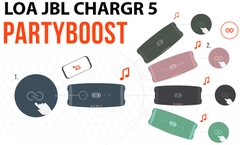 Loa bluetooth JBL Charge 5 công suất 40W, pin 20h, IP67