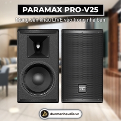 Loa karaoke Paramax Pro-V25, bass 25cm, 250W