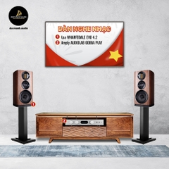 Loa Wharfedale Evo 4.2 + Amply Audiolab 6000A Play