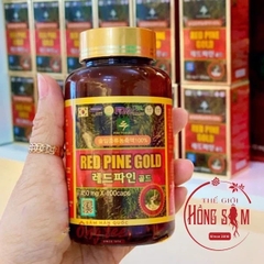 Tinh Dầu Thông Đỏ Red Pine Gold Hàn Quốc Lọ 100 Viên