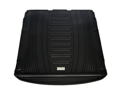Thảm lót cốp xe ô tô Audi A6L nhãn hiệu Macsim 3w chất liệu TPE cao cấp màu đen