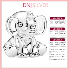 [Chính hãng] Charm bạc 925 cao cấp - Charm Ellie the Elephant thích hợp để mix vòng tay charm bạc cao cấp - DN692