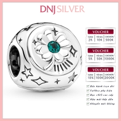 [Chính hãng] Charm bạc 925 cao cấp - Charm Clover Horseshoe & Ladybird Three-sided thích hợp để mix vòng tay charm bạc cao cấp - DN547