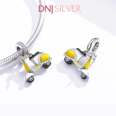 [Chính hãng] Charm bạc 925 cao cấp - Charm Yellow Enamel thích hợp để mix vòng tay charm bạc cao cấp - DN733