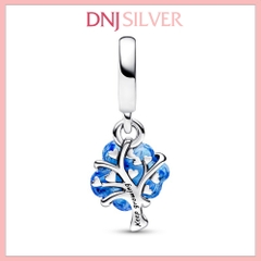 [Chính hãng] Charm bạc 925 cao cấp - Charm Blue Murano Glass Tree Dangle thích hợp để mix vòng tay charm bạc cao cấp - DN557