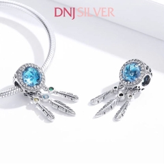 [Chính hãng] Charm bạc 925 cao cấp - Charm Sapphire Dream Catcher thích hợp để mix vòng tay charm bạc cao cấp - DN721