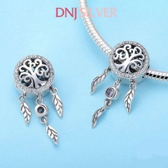 [Chính hãng] Charm bạc 925 cao cấp - Charm Dream Catcher Family Tree thích hợp để mix vòng tay charm bạc cao cấp - DN728