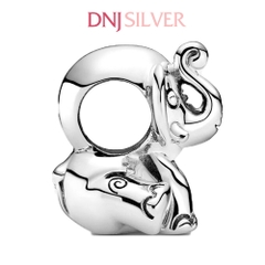 [Chính hãng] Charm bạc 925 cao cấp - Charm Ellie the Elephant thích hợp để mix vòng tay charm bạc cao cấp - DN692
