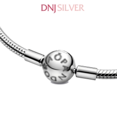 Dây chuyền bạc 925 cao cấp - Dây chuyền Moments Snake Chain dành cho nam và nữ, có thể mix thêm hạt charm tùy thích