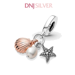 [Chính hãng] Charm bạc 925 cao cấp - Charm Freshwater Cultured Pearl thích hợp để mix vòng tay charm bạc cao cấp - DN593