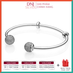 Vòng tay charm bạc 925 cao cấp - Bộ Vòng Charm Lucky Little Star đem lại may mắn - Vòng tay dành cho nam và nữ