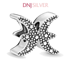 [Chính hãng] Charm bạc 925 cao cấp - Charm Sparkling Pisces Zodiac thích hợp để mix vòng tay charm bạc cao cấp - DN649