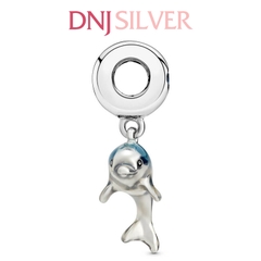 [Chính hãng] Charm bạc 925 cao cấp - Charm Shimmering Dolphin Dangle thích hợp để mix vòng tay charm bạc cao cấp - DN485