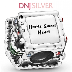 [Chính hãng] Charm bạc 925 cao cấp - Charm Gingerbread House thích hợp để mix vòng tay charm bạc cao cấp - DN313