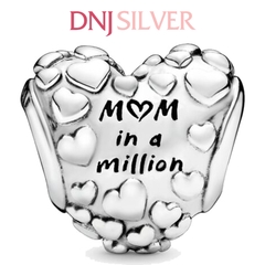 [Chính hãng] Charm bạc 925 cao cấp - Charm Mom In A Million thích hợp để mix vòng tay charm bạc cao cấp - DN452