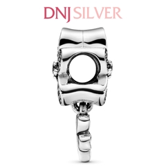 [Chính hãng] Charm bạc 925 cao cấp - Charm Dangling Daisy Flower Pavé thích hợp để mix vòng tay charm bạc cao cấp - DN389