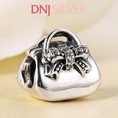 [Chính hãng] Charm bạc 925 cao cấp - Charm Sparkling Handbag thích hợp để mix vòng tay charm bạc cao cấp - DN422