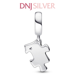 [Chính hãng] Charm bạc 925 cao cấp - Charm Sparkling Puzzle Piece Dangle thích hợp để mix vòng tay charm bạc cao cấp - DN481