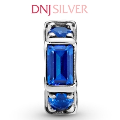 [Chính hãng] Charm bạc 925 cao cấp - Charm Blue Ice Cube Spacer thích hợp để mix vòng tay charm bạc cao cấp - DN186