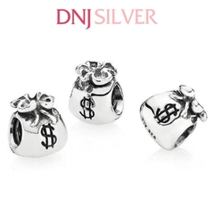 [Chính hãng] Charm bạc 925 cao cấp - Charm Dollar Money Bag thích hợp để mix vòng tay charm bạc cao cấp - DN412