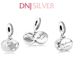 [Chính hãng] Charm bạc 925 cao cấp - Charm Friendship Star thích hợp để mix vòng tay charm bạc cao cấp - DN363