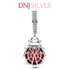 [Chính hãng] Charm bạc 925 cao cấp - Charm Red Ladybird Dangle thích hợp để mix vòng tay charm bạc cao cấp - DN482