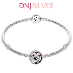 [Chính hãng] Charm bạc 925 cao cấp - Charm Springtime Pink Enamel thích hợp để mix vòng tay charm bạc cao cấp - DN322