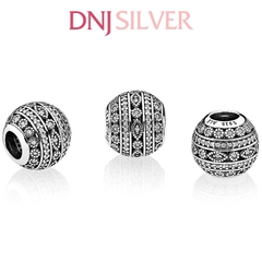 [Chính hãng] Charm bạc 925 cao cấp - Charm Glittering Shapes thích hợp để mix vòng tay charm bạc cao cấp - DN439