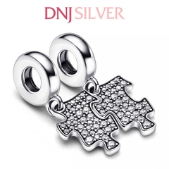 [Chính hãng] Charm bạc 925 cao cấp - Charm Sparkling Puzzle Piece Dangle thích hợp để mix vòng tay charm bạc cao cấp - DN481