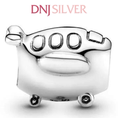 [Chính hãng] Charm bạc 925 cao cấp - Charm Aeroplane Travel thích hợp để mix vòng tay charm bạc cao cấp - DN292