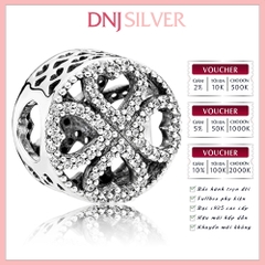 [Chính hãng] Charm bạc 925 cao cấp - Charm Petals of Love thích hợp để mix vòng tay charm bạc cao cấp - DN391