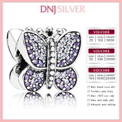 [Chính hãng] Charm bạc 925 cao cấp - Charm Sparkling Butterfly thích hợp để mix vòng tay charm bạc cao cấp - DN311