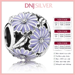 [Chính hãng] Charm bạc 925 cao cấp - Charm Lavender Daisy Meadow thích hợp để mix vòng tay charm bạc cao cấp - DN402