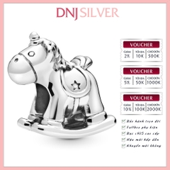 [Chính hãng] Charm bạc 925 cao cấp - Charm Bruno the Unicorn Rocking Horse thích hợp để mix vòng tay charm bạc cao cấp - DN357