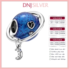 [Chính hãng] Charm bạc 925 cao cấp - Charm Planet Love and Moon thích hợp để mix vòng tay charm bạc cao cấp - DN465