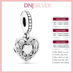 [Chính hãng] Charm bạc 925 cao cấp - Charm My Wife Always Heart Dangle thích hợp để mix vòng tay charm bạc cao cấp - DN305