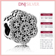 [Chính hãng] Charm bạc 925 cao cấp - Charm Ice Floral thích hợp để mix vòng tay charm bạc cao cấp - DN341