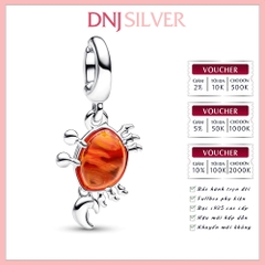 [Chính hãng] Charm bạc 925 cao cấp - Charm Disney The Little Mermaid Sebastian Crab Dangle thích hợp để mix vòng tay charm bạc cao cấp - DN483