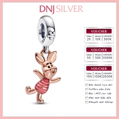 [Chính hãng] Charm bạc 925 cao cấp - Charm Disney Winnie the Pooh Piglet Dangle thích hợp để mix vòng tay charm bạc cao cấp - DN502