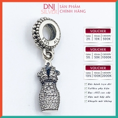 Vòng tay charm bạc 925 cao cấp - Bộ Vòng Charm Nàng Công chúa Lọ Lem  - Vòng tay dành cho nam và nữ