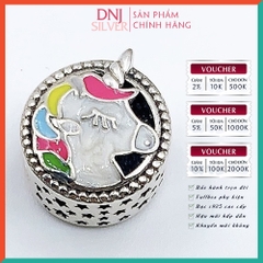 Vòng tay charm bạc 925 cao cấp - Bộ Vòng Charm Kỳ Lân Pony Và Xứ Sở Thần Tiên - Vòng tay dành cho nam và nữ