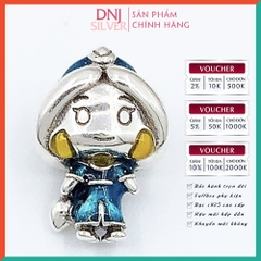 Vòng tay charm bạc 925 cao cấp - Bộ Vòng charm Những Nàng Công Chúa Bước Ra Từ Cổ Tích - Vòng tay dành cho nam và nữ