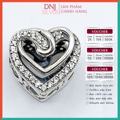 Vòng tay charm bạc 925 cao cấp - Bộ Vòng charm Thanh xuân rực rỡ, Tình yêu thủy chung - Vòng tay dành cho nam và nữ