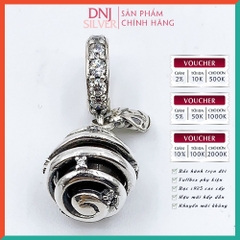 Vòng tay charm bạc 925 cao cấp - Bộ Vòng charm The Busy Bee Has No Time For Sadnest - Vòng tay dành cho nam và nữ