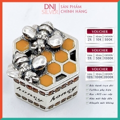 Vòng tay charm bạc 925 cao cấp - Bộ Vòng charm The Busy Bee Has No Time For Sadnest - Vòng tay dành cho nam và nữ