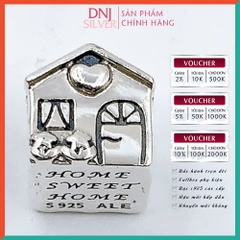 Vòng tay charm bạc 925 cao cấp - Bộ Vòng charm I Love My Sweet Home, My Family Forever - Vòng tay dành cho nam và nữ