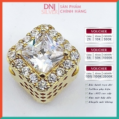 Vòng tay charm bạc 925 cao cấp - Bộ Vòng charm Tình Yêu, Sự Vĩnh Cửu Và Gắn Kết - Vòng tay dành cho nam và nữ