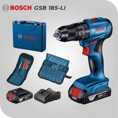 Máy khoan động lực dùng pin 18V BOSCH GSB 185-LI PROFESSIONAL