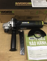 Máy Mài góc 720W 100mm Worx Green WU800S (Công Tắc Cạnh)