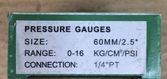 Đồng hồ đo áp lực máy nén khí (Áp kế 16 kg và 12kg)